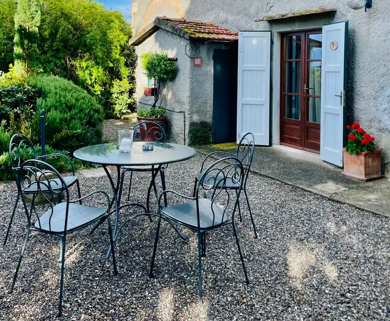Frukost på terrass